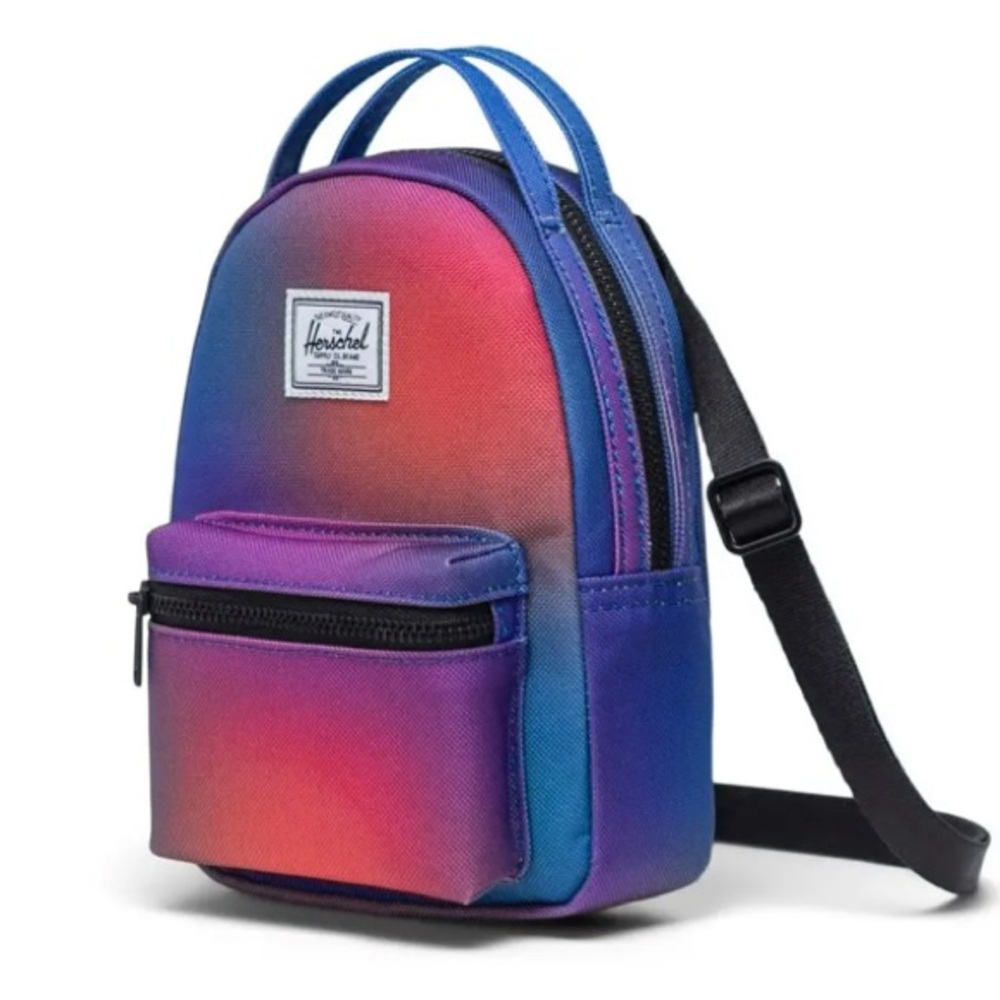 NWT Herschel nova crossbody Gradient Mini Backpack in blur